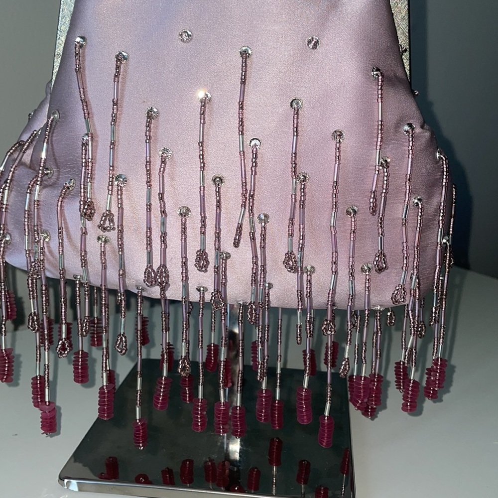 Beautiful Purple bead detail Bag by Inge Christopher ❤️ - Picture 2 of 9